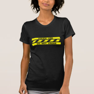 Linha de polícia camisa - escolha seus estilo &