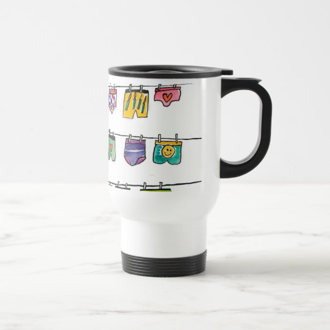 linha de roupa caneca de viagem (Direita)