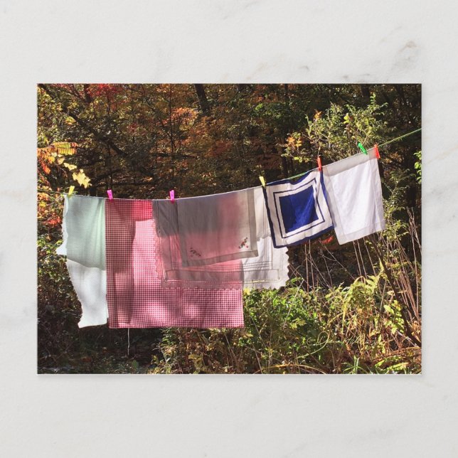 Linha de Tela do CARTÃO POSTAL "Hang Out" No.1 (Frente)