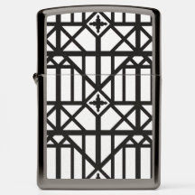 Linha de treliça patrimonial inspirada na arquitet