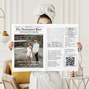 Linha do Tempo e Programa de Casamento em Infográf