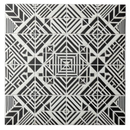 Linha Infinita, Azulejo Cerâmico Geométrico Sem Co
