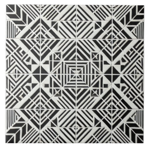 Linha Infinita, Azulejo Cerâmico Geométrico Sem Co