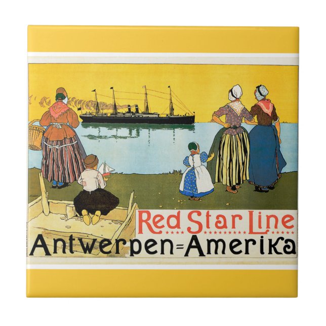 Linha Red Star ~ Antuérpia-Amerika (Frente)