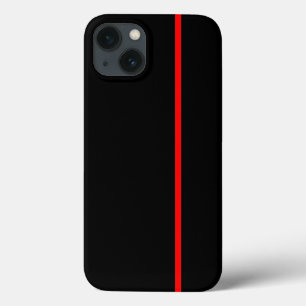 Linha vertical fina vermelha