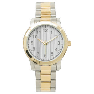 Linhas BGW Relógio com Dois Tons, Dourado/Tons Pra