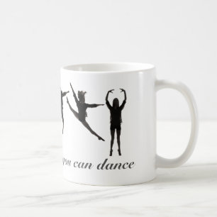 Linhas bonitas inspiradas da caneca de café da
