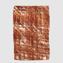 Linhas cruzadas e entalhe quadrado enferrujado