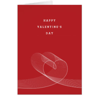 Linhas de amor Loopy cartão com fotos do