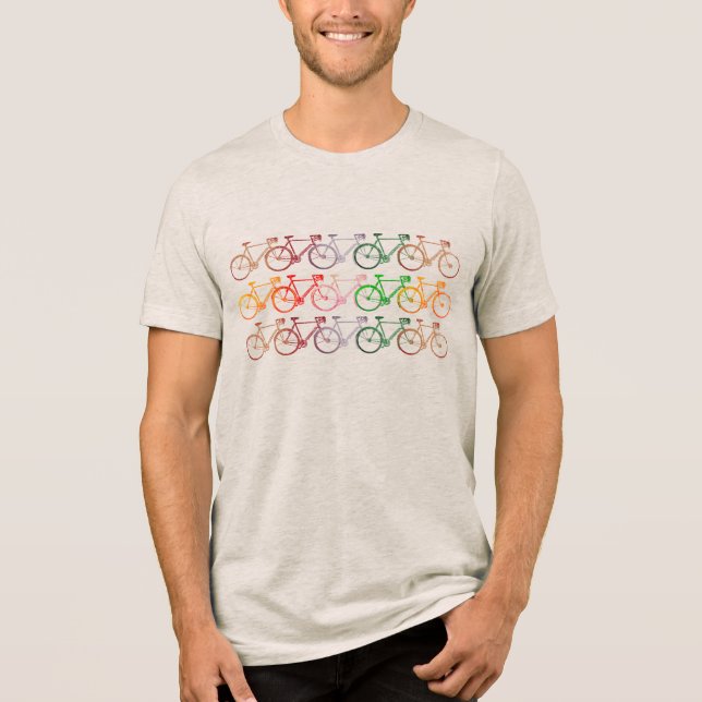 Linhas de Bicicletas de Cor (Frente)