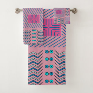 Linhas e Formas Geométricas abstrato   Conjunto de