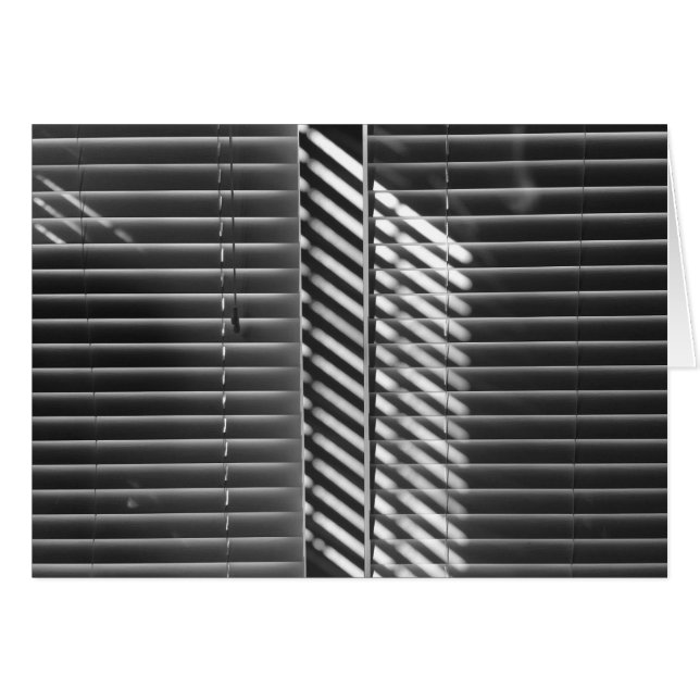 Linhas e Luz, Nó, Cartão (Frente Horizontal)