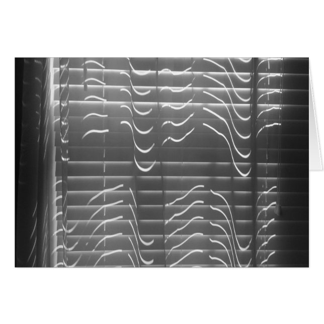 Linhas e Luz, Nó, Cartão (Frente Horizontal)