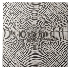 Linhas Ilusões Óticas, Espirais, Era Atômica