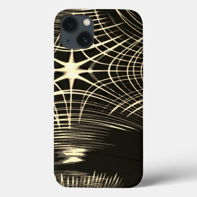 Linhas Khaki que se repetem em onda e cruzam (Verso)