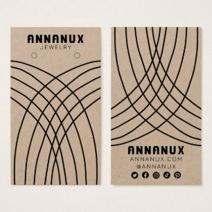 Linhas Minimalistas Que Ouvem Joias Exibem KRAFT