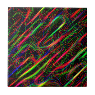 Linhas Multicoloridas de Neon