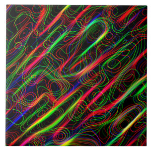 Linhas Neon Multicolor