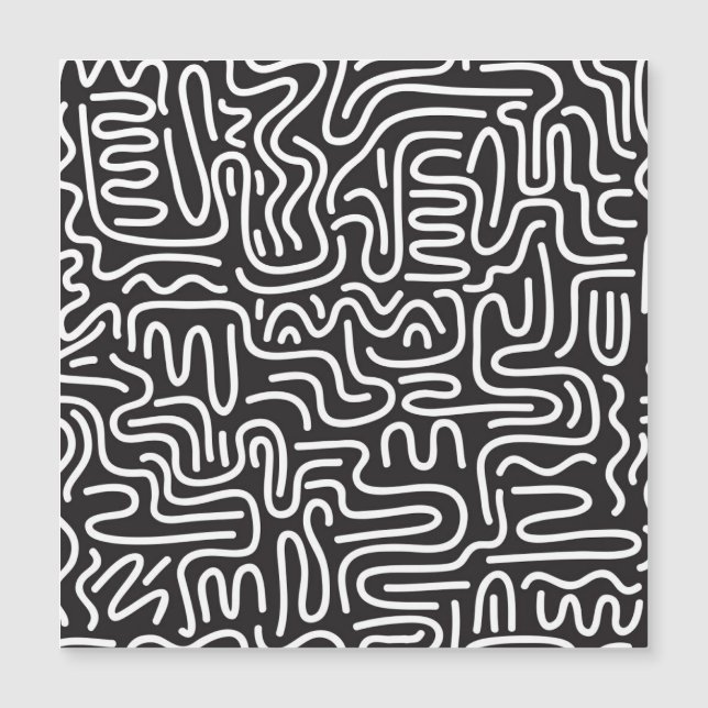 Linhas onduladas de porta retrógrada: monocromátic (Frente)