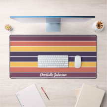 Linhas Personalizadas do Pôr do Sol Retro