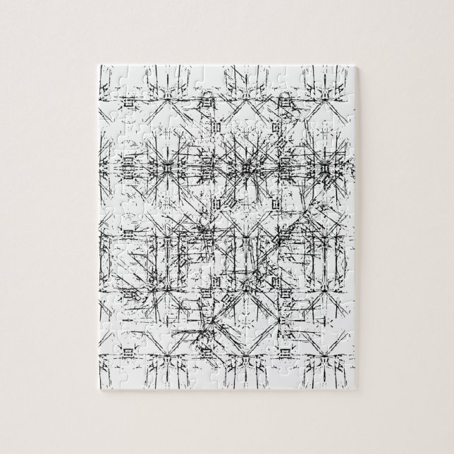 Linhas pretas quebra-cabeça (Vertical)