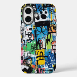 Linhas Ruidosas Grafitti Inspirou Capa de telefone