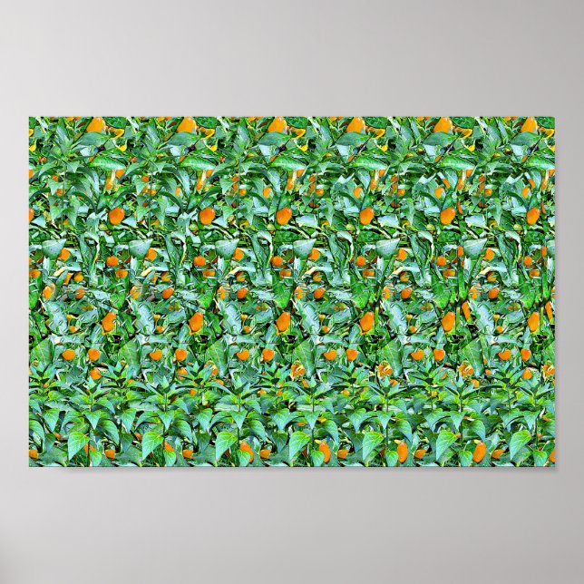 Linhas verdes - impressão 3D oculto (Frente)