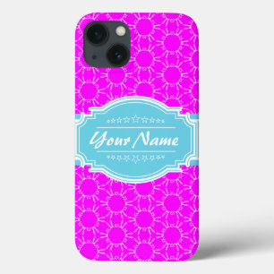 Link Floral de Aqua Rosa Quente Personalizado