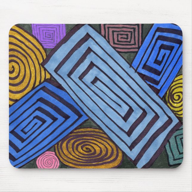 "Links Egípcios" Abstract Design Mousepad (Frente)