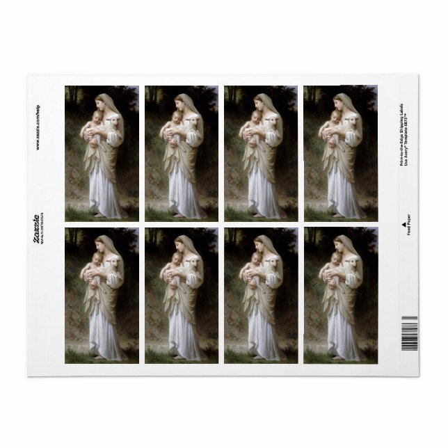 L'Innocence Sticker / Etiqueta de endereço (Folha completa)