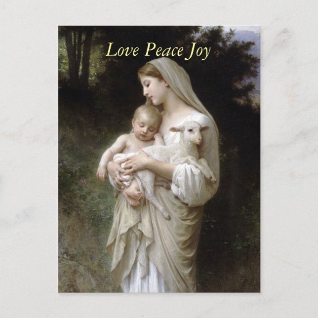 L'inocence de Bougeureau, cartões postais de Natal (Frente)