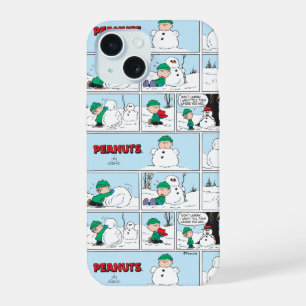 Linus constrói um boneco de neve