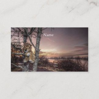 Lion Doll no Dawn Cartão de visita