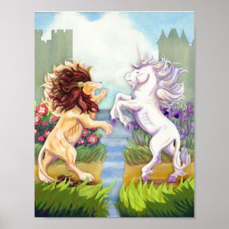 Lion e Unicorn Poster