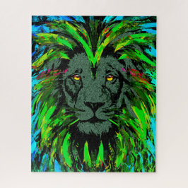 Lion Head Jigsera Quebra-cabeça | Quebra-cabeça de