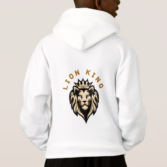 Lion King Boys’ Hoodie  (Verso)