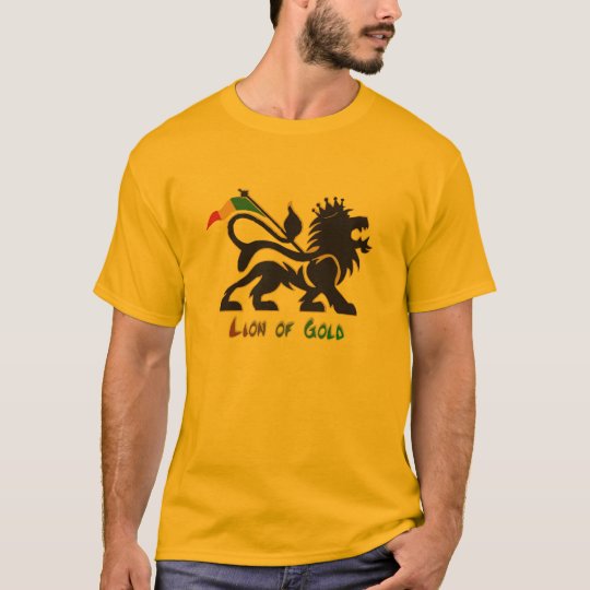 Lion Of Gold. Camiseta