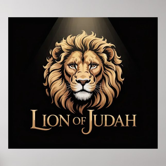 Lion of Judah Poster (Frente)