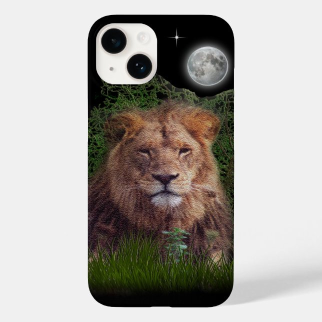 Lion Phone 14 Case (Verso)