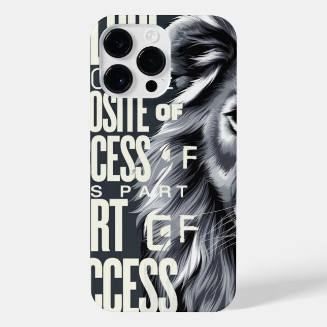 Lion phone case (Verso)