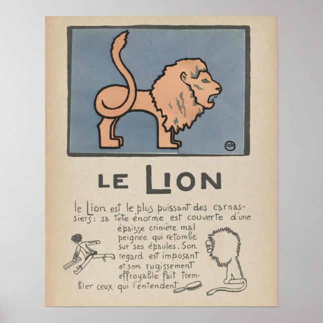Lion Poster (Frente)