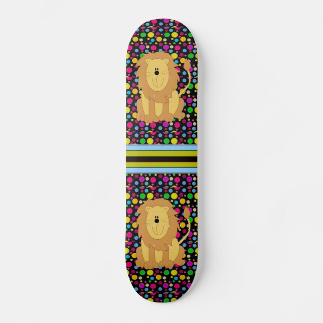 Lion Skateboard (Frente)