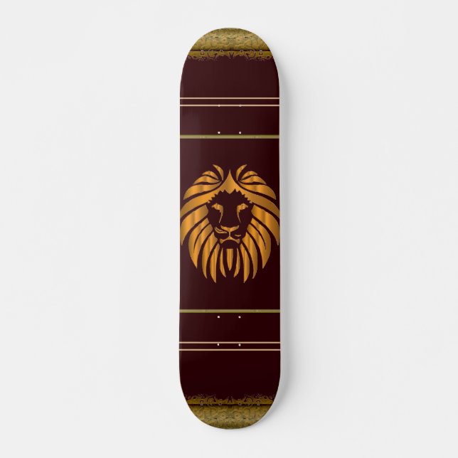 Lion Skateboard (Frente)