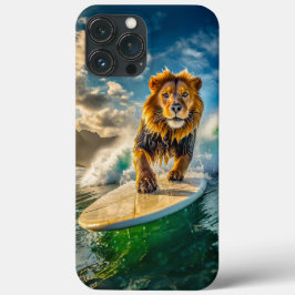 Lion Surfing Design por Rich AMeN Gill