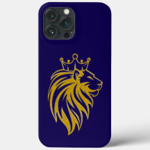Lion With Crown - Gold Style 2