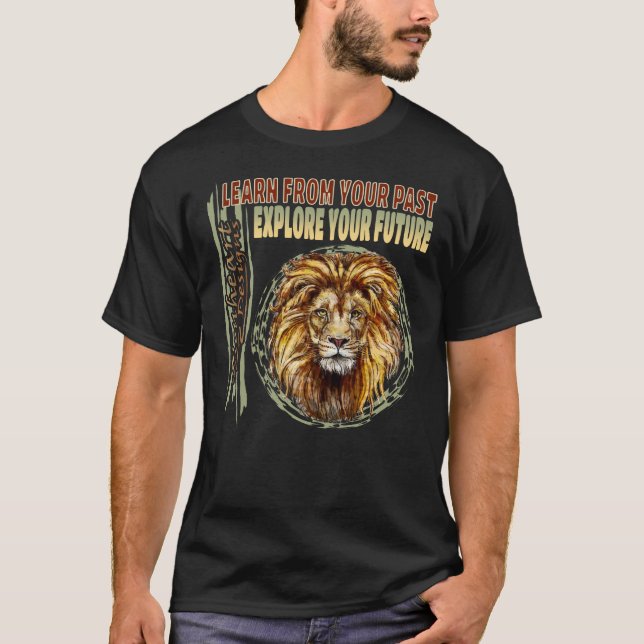 Lioncoração Camisa do passado e do futuro (Frente)