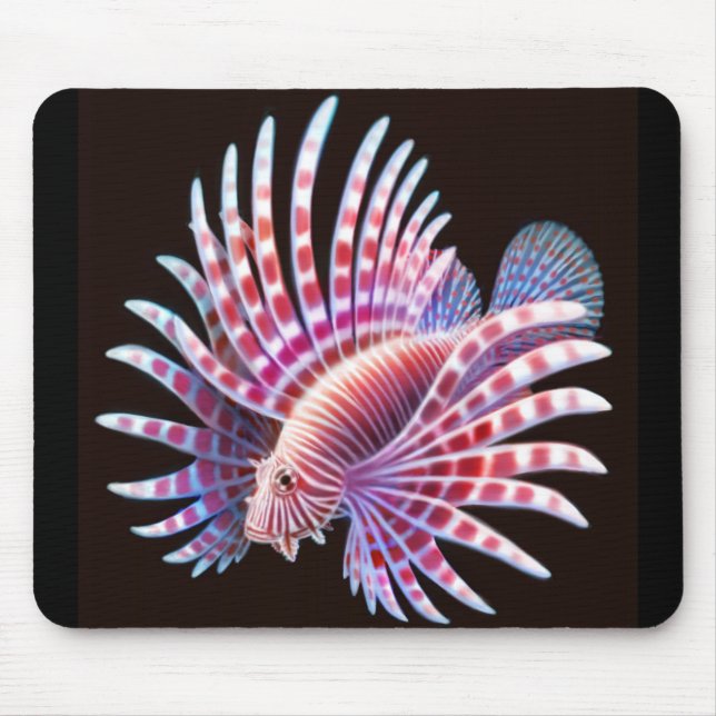 Lionfish pacífico Mousepad (Frente)