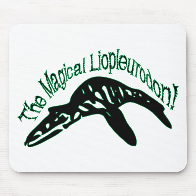 Liopleurodon mágico Mousepad (Frente)