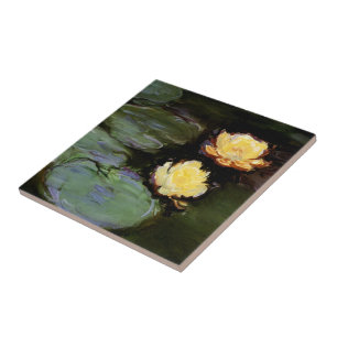 Lírios-Água: 1897-98 apresentada por Monet