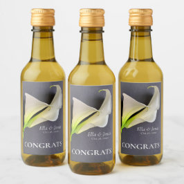 Lírios Calla no casamento da cinza